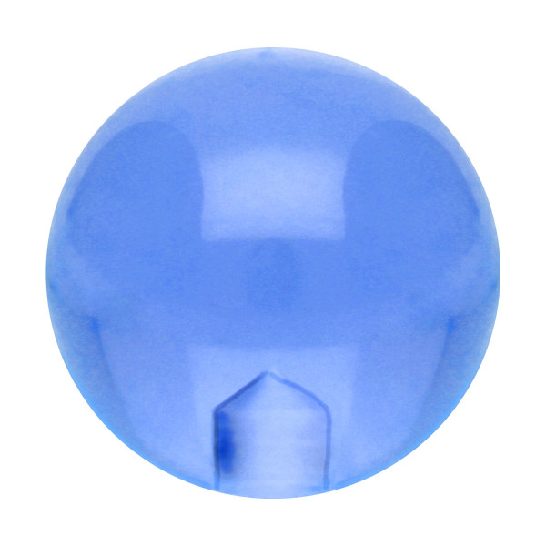 Acryl Schraubkugel 1,2 mm 4,0 mm Blau
