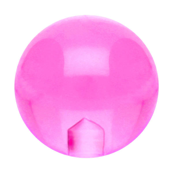 Acryl Schraubkugel 1,2 mm 3,0 mm Rosa