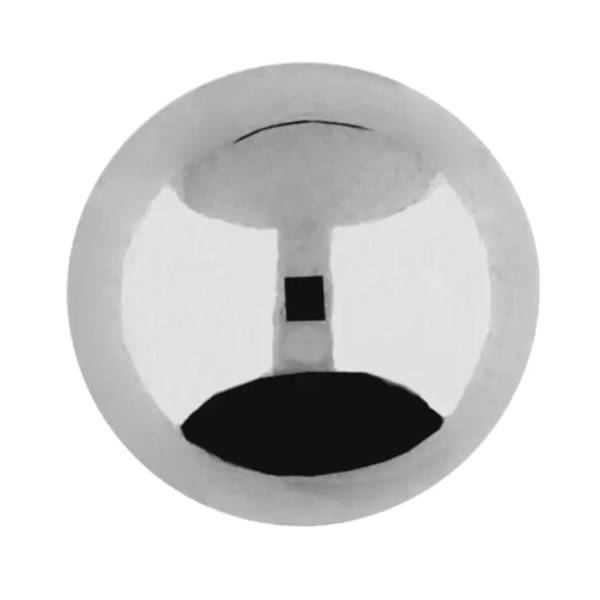 Schraubkugel 1,2 mm 3,0 mm Titan Silberfarben