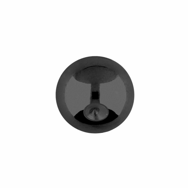 Klemmkugel 3 mm Titan Schwarz