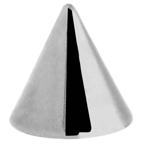 Schraubspitze 1,2 mm 3 mm Chirurgenstahl Silberfarben