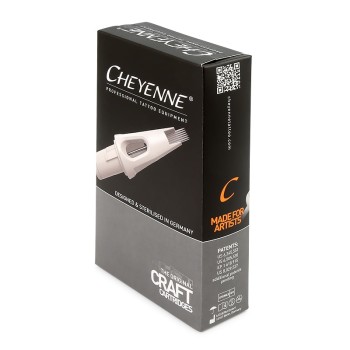 Cheyenne Craft Cartridge Round Liner 5 RL Long Taper 0,30 mm 20 Stück