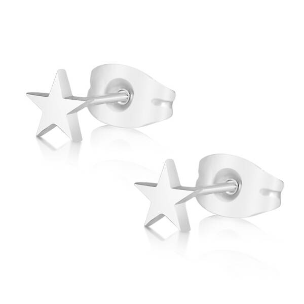 Ohr-Stecker Ohrringe Edelstahl Schmuck Sterne